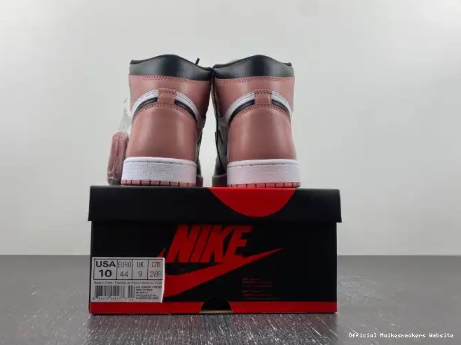 Official Maikesneakers Og Rust Retro Jordan Pink High 1 Nrg 861428-101 Air 0412